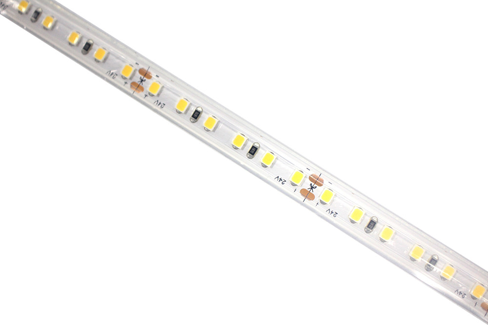 IP65 waterproofed cuttable white LED flexible strips CRI80 DC24V 12mm width